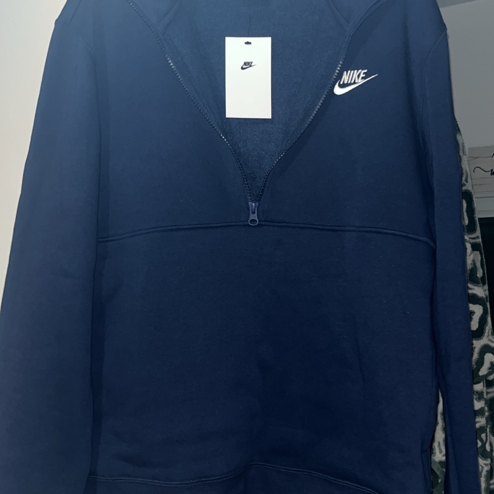 Nike Dark Blue Half-Zip Pullover